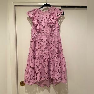 Crosby by Mollie Burch lilac lace dress